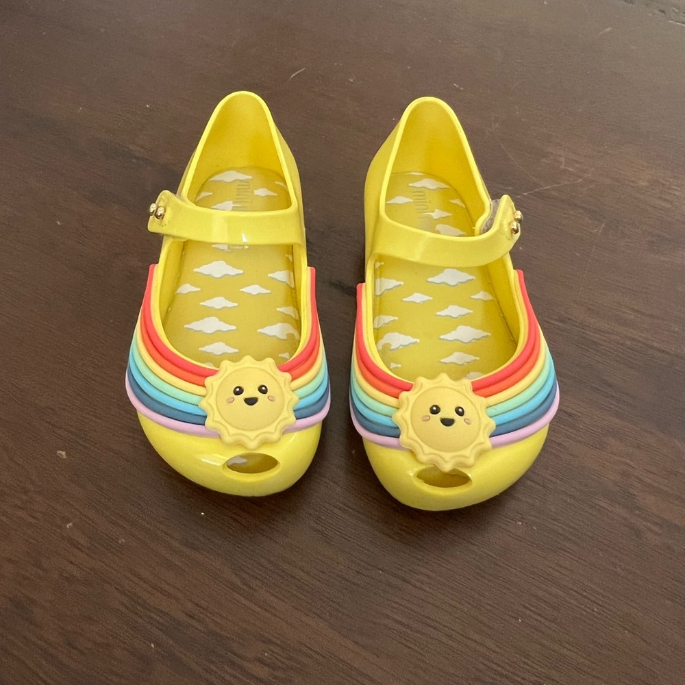 Mini Melissa Ultragirl Sunny Rainbow size 7